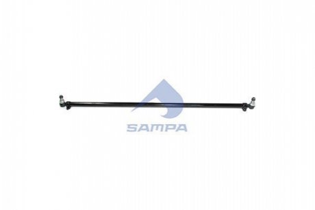 Тяга рульова подовжня з двома гайками і двома шплінтами SAMPA 097.272