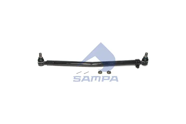 Тяга рульова подовжня з двома гайками і двома шплінтами SAMPA 097.074 (фото 1)