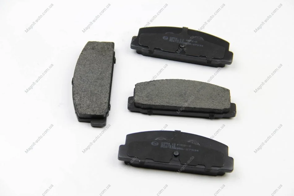 Колодки тормозные задние Mazda 323/626 94-04 (akebono) BREMSI BP2954 (фото 1)