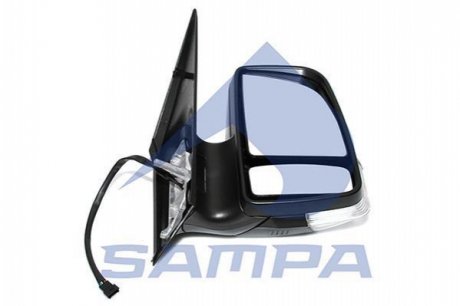 Дзеркало заднього огляду автомобільне зовнішнє в сборі SAMPA 201.212