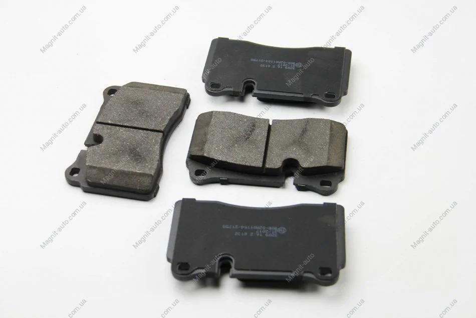 Тормозные колодки пер. VW Touareg 02- (brembo) BREMSI BP3289 (фото 1)