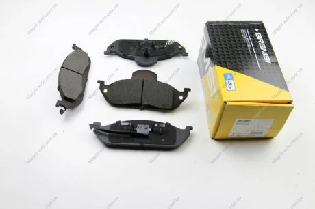 Тормозные колодки пер. MB M-Class (W163) 98-05 BREMSI BP2897