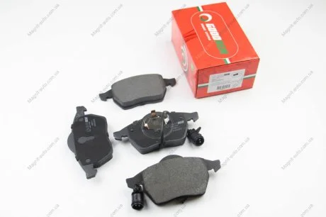 Гальмівні колодки пер. Audi 100/A4/A6 90- (ATE) з датчиком GOODREM RM0111