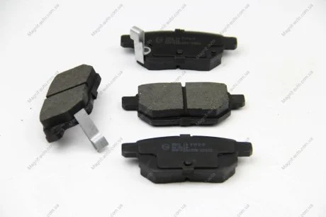 Тормозные колодки зад. Toyota Corolla/Yaris 05- (Akebono) BREMSI BP3322