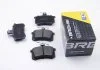 Тормозные колодки зад. Audi 80/100/A4/A6 -97 BREMSI BP2612 (фото 1)
