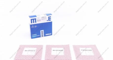 Комплект кілець поршня двигуна на один циліндр MAHLE / KNECHT 039 96 N1