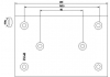 Комплект накладок гальмівних барабанних гальм TEXTAR 1950505 (фото 1)