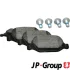 Комплект тормозных колодок, дисковый тормоз JP GROUP 3363700110 (фото 1)