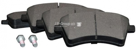 Комплект тормозных колодок, дисковый тормоз JP GROUP 4363601010 (фото 1)