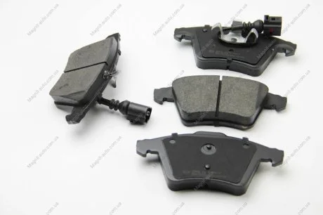 Гальмівні колодки пер. T5 03- (R16) BREMSI BP3508
