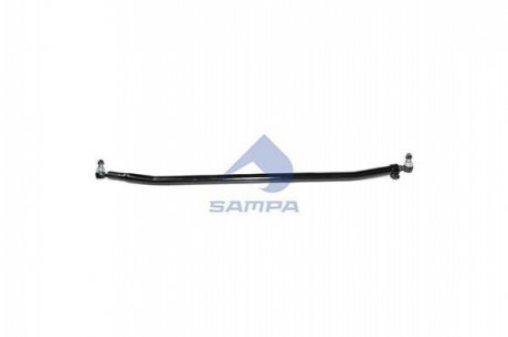 Тяга рульова подовжня з двома гайками SAMPA 097.348