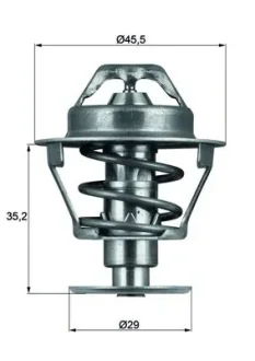 Термостат системи охолодження двигуна MAHLE / KNECHT TX 81 89 D