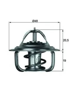 Термостат системи охолодження двигуна MAHLE / KNECHT TX 1 71 D