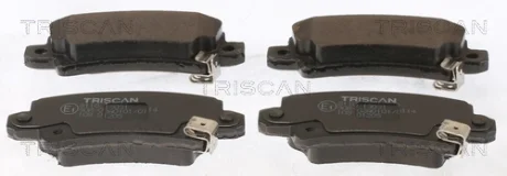 Колодки гальмівні для дискових гальм TRISCAN 8110 13031