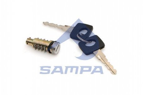 Серцевина замка з двома ключами SAMPA 204.121 (фото 1)
