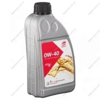 Масло моторное SAE 0W-40 4L FEBI BILSTEIN 101141