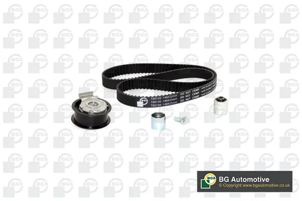 Комплект ГРМ VW Golf/Jetta/Passat/Touran 2.0 FSI/TFSI 03-13 BGA TB0106K (фото 1)