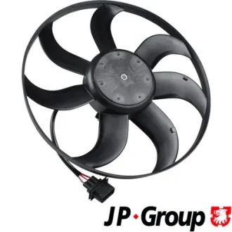 Вентилятор радиатора Fabia/Roomster/Polo (392mm/300W/+AC) JP GROUP 1199103500
