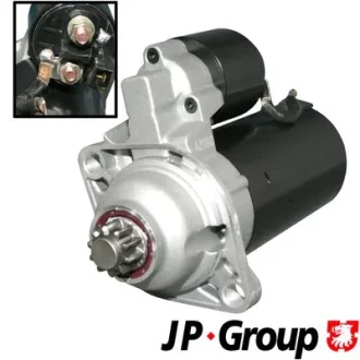 Стартер Caddy II 1.9 TDI 96- JP GROUP 1190301100