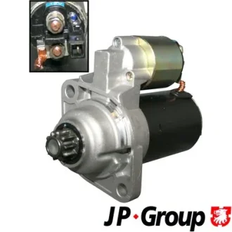 Стартер Golf IV/Octavia 1.8T/2.0 (1,1кВт/10z) JP GROUP 1190301200