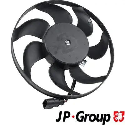 Вентилятор радиатора Caddy/Golf V/VI/Passat B6 (200W/295mm). JP GROUP 1199101980 (фото 1)