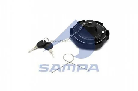 Кришка заливної горловини паливного баку з замком та 2 ключа SAMPA 203.243