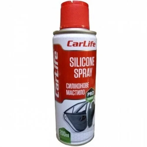 Силіконове мастило CARLIFE SILICONE SPRAY, 200ml CarLife CF200 (фото 1)