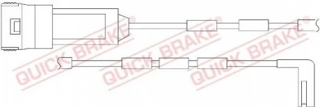 Датчик зносу гальмівних колодок QUICK BRAKE WS 0193 A