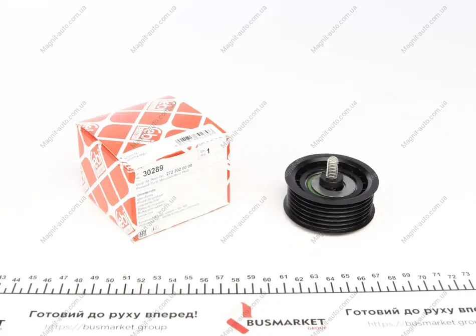 Ролик паска з болтом FEBI BILSTEIN 30289 (фото 1)