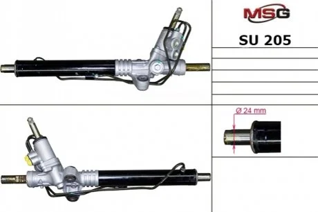 Кермова рейка з г/п Subaru Impreza G12 07-,Subaru Legacy B13 03-09 MSG SU 205