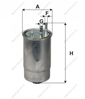 Фільтр паливний FIAT DUCATO 2.0-3.0 JTD 06-, PSA 3.0 HDI 11- (вир-во WIX-FILTERS) WIX FILTERS WF8488