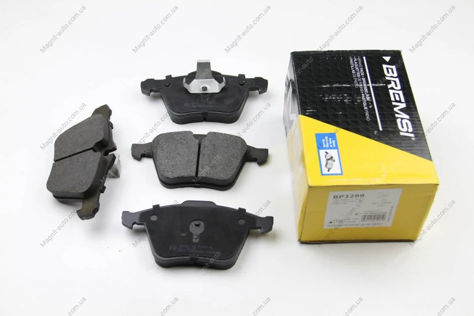 Гальмівні колодки пер. Ford Mondeo 07-15/Volvo S80 06- (ATE) BREMSI BP3299 (фото 1)