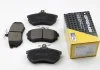 Тормозные колодки пер. Audi 80/100/A4 78-00 (TRW) (119x70x19,4) без датчика BREMSI BP2642 (фото 1)