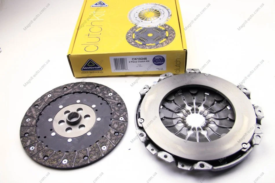 Комплект сцепления Ford Mondeo IV/S-Max 1.8TDCi 06- (240mm) NATIONAL CK10246 (фото 1)
