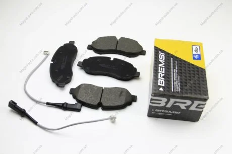 Гальмівні колодки пер. Ford Transit 13- (Bosch) BREMSI BP3651