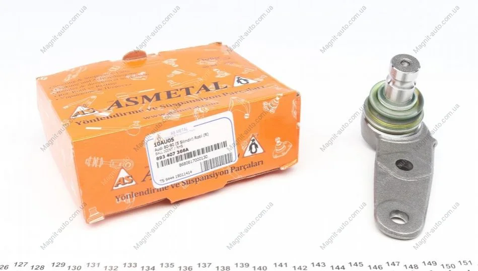 Шаровая опора Audi 80/90 86-91 (-ГУ) Пр. ASMETAL 10AU05 (фото 1)