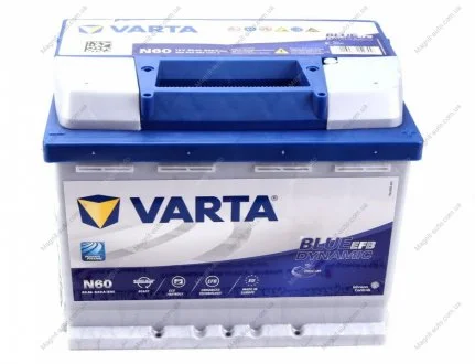 Фото 1 - аккумуляторная батарея VARTA 560500064 D842 Аккумуляторная батарея VARTA 560500064 D842 (фото 1)