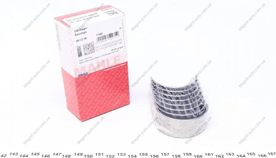 Комплект подшипников скольжения коленчатого вала. MAHLE / KNECHT 001 PS 10701 000 (фото 1)
