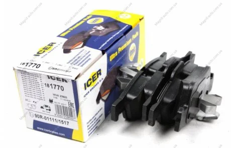 Колодки тормозные (задние) MB M-Class (W164) 05- (Ate - Teve ICER 181770