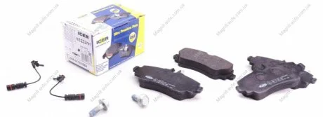 Колодки тормозные ICER 181233-701