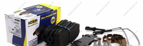 Колодки тормозные (передние) Ford Transit 2.0TDCi/2.2TDCi 12 ICER 142119