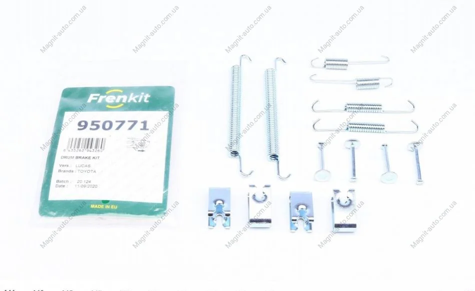 Ремкомплект колодок стояночного тормоза FRENKIT 950771 (фото 1)