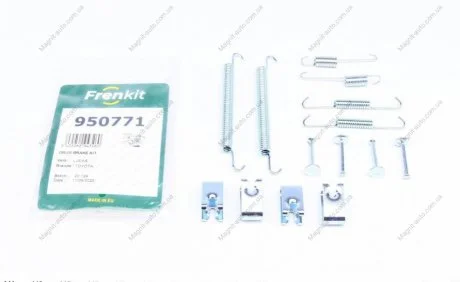 Ремкомплект колодок стояночного тормоза FRENKIT 950771