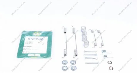 Комплект установочных тормозных колодок барабанных. Fiat Scudo/Peugeot Expert 94- (255x60) (Bendix) Frenkit FRENKIT 950740