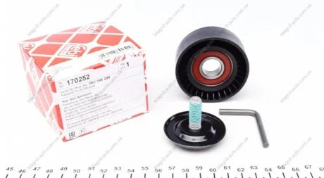 Ролік привідного ременя AUDI/SEAT/SKODA/VW \'\'1.8-2.0TFSI "03-13 FEBI BILSTEIN 170252