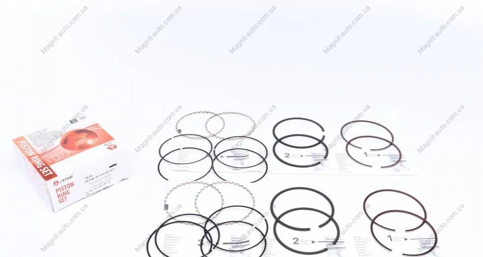 Кольца поршневые AMP PR-DAE-49-3548-000-SET (фото 1)