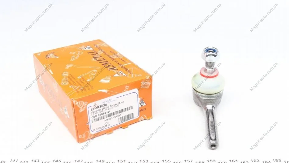 Наконечник рулевой тяги W201 внутр. Лівий 12x1.5 ASMETAL 17MR3030 (фото 1)