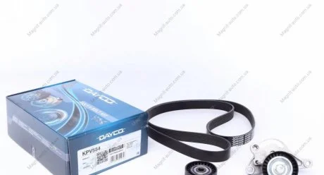 Комплект ременя генератора DAYCO KPV554