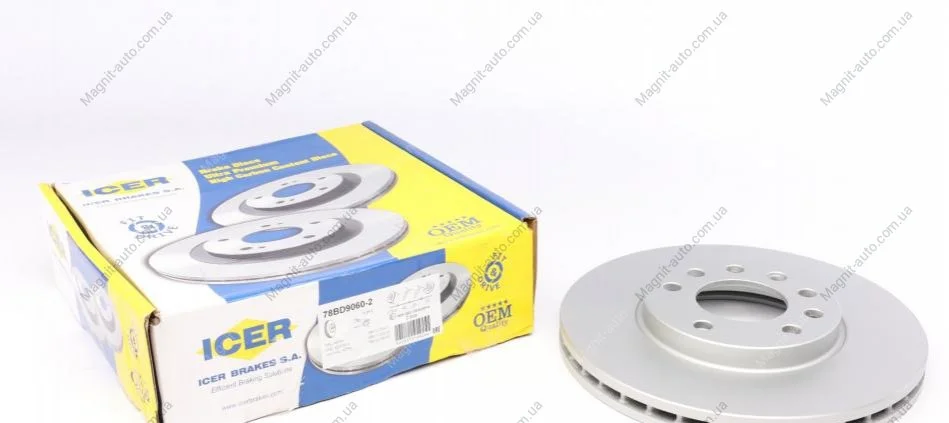 Диск тормозной ICER 78BD9060-2 (фото 1)