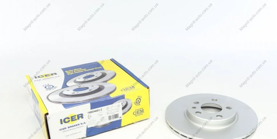 Диск гальмівний ICER 78BD4683-2 (фото 1)
